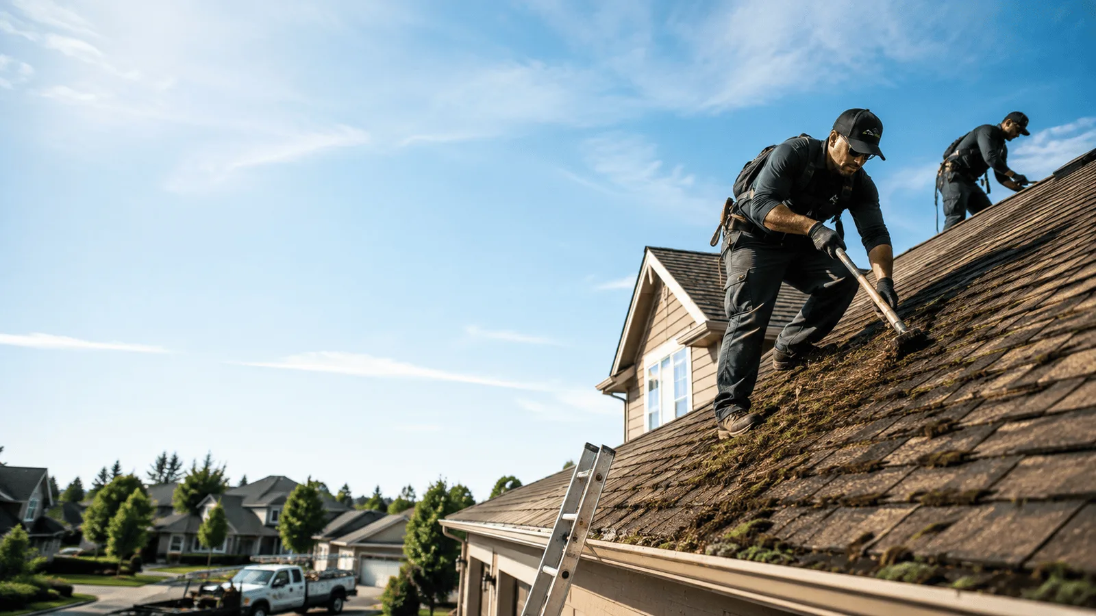 Roof Moss Removal in Dobson, NC near me